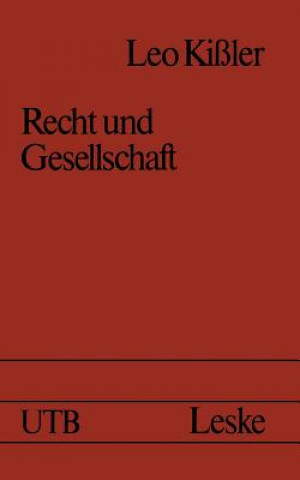 Buch Recht Und Gesellschaft Leo Kißler