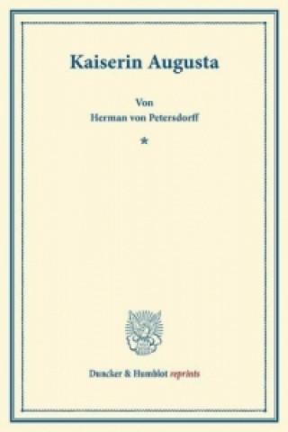 Carte Kaiserin Augusta. Herman von Petersdorff