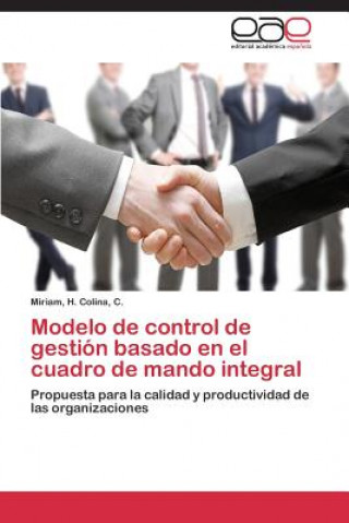 Kniha Modelo de control de gestion basado en el cuadro de mando integral C.