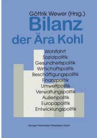 Livre Bilanz Der  ra Kohl Göttrik Wewer