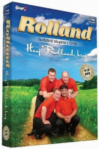 Video Rolland - Hraj,Rolland,hraj - 4CD+1DVD neuvedený autor