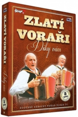 Filmek Zlatí Voraři - Díky Vám - 3 DVD neuvedený autor