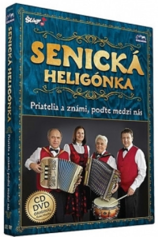 Video Senická heligonka - Priatelia známí - CD+DVD neuvedený autor