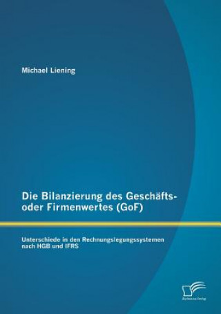 Kniha Bilanzierung des Geschafts- oder Firmenwertes (GoF) Michael Liening