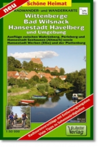 Materiale tipărite Doktor Barthel Karte Wittenberge, Bad Wilsnack, Hansestadt Havelberg und Umgebung 