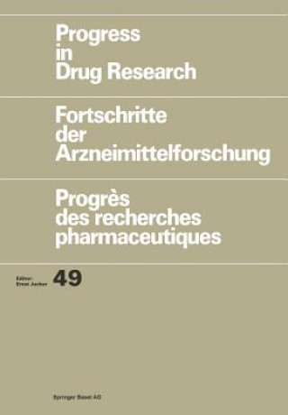 Carte Progress in Drug Research Ernst Jucker