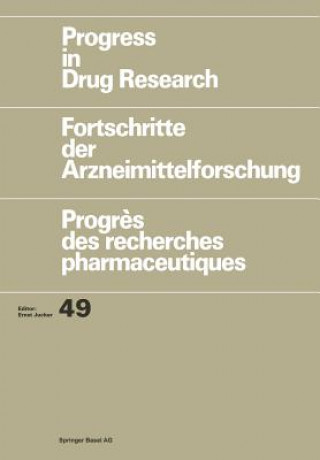 Kniha Progress in Drug Research Ernst Jucker