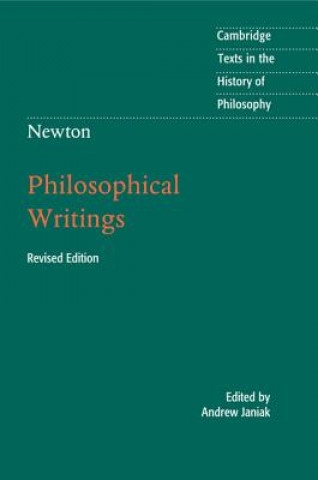 Carte Newton: Philosophical Writings Andrew Janiak