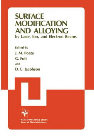 Kniha Surface Modification and Alloying J.M. Poate