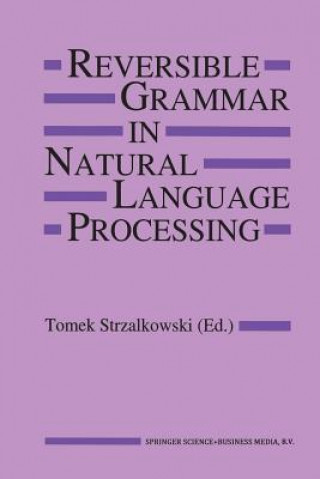 Knjiga Reversible Grammar in Natural Language Processing, 1 T. Strzalkowski