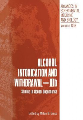 Kniha Alcohol Intoxication and Withdrawal - IIIb 