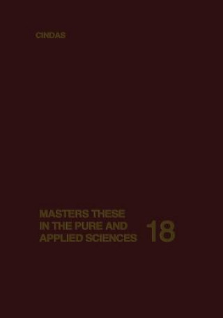 Carte Masters Theses in the Pure and Applied Sciences 