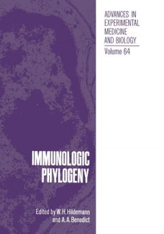 Könyv Immunologic Phylogeny W. Hildemann