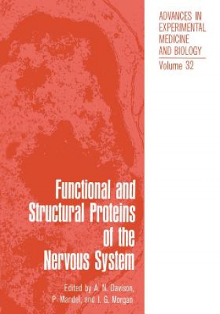 Könyv Functional and Structural Proteins of the Nervous System A. Davison