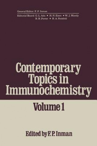 Carte Contemporary Topics in Immunochemistry F. Inman