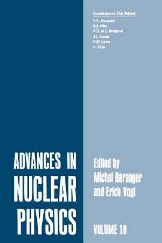 Könyv Advances in Nuclear Physics 