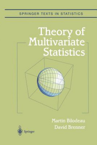 Könyv Theory of Multivariate Statistics, 1 Martin Bilodeau
