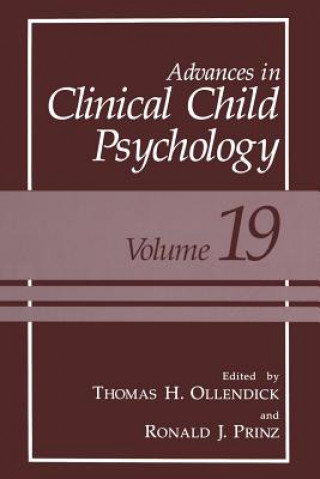 Carte Advances in Clinical Child Psychology Thomas H. Ollendick