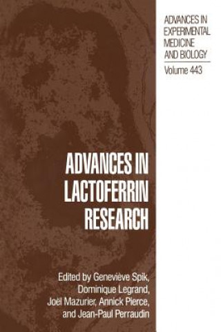 Könyv Advances in Lactoferrin Research Genevi