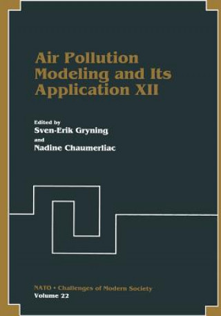 Książka Air Pollution Modeling and Its Application XII Sven-Erik Gryning