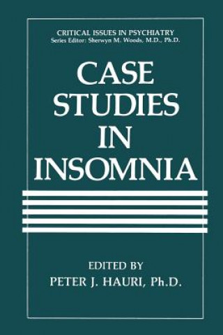 Könyv Case Studies in Insomnia P.J. Hauri