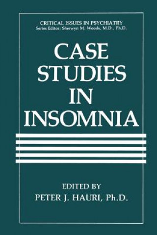 Kniha Case Studies in Insomnia P.J. Hauri