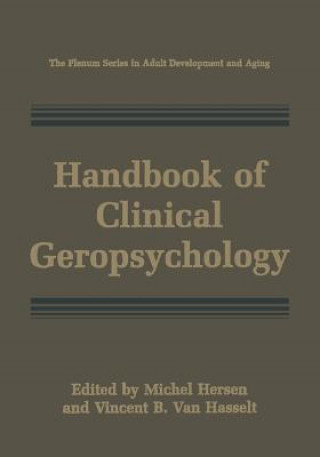 Книга Handbook of Clinical Geropsychology Michel Hersen
