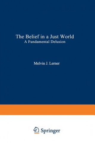 Book Belief in a Just World Melvin Lerner