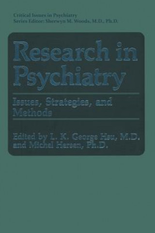 Kniha Research in Psychiatry L.K. George Hsu