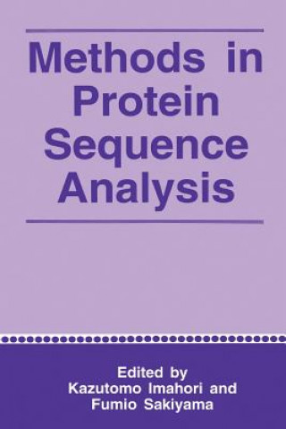 Carte Methods in Protein Sequence Analysis K. Imahori