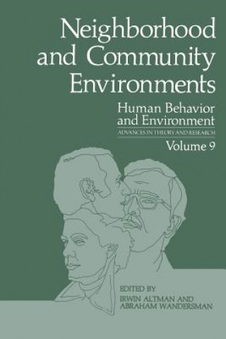 Libro Neighborhood and Community Environments Irwin Altman