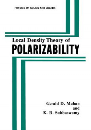 Buch Local Density Theory of Polarizability Gerald D. Mahan