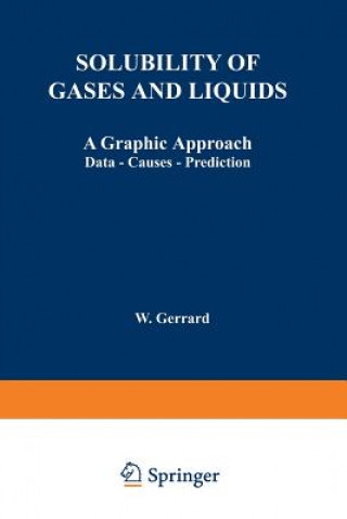 Livre Solubility of Gases and Liquids W. Gerrard