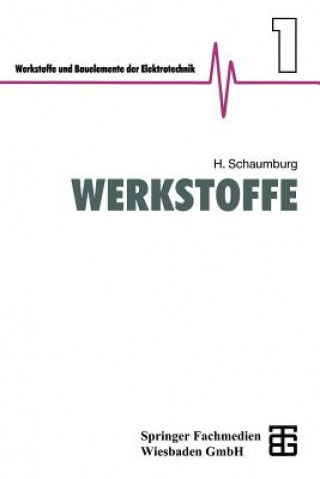 Knjiga Werkstoffe Hanno Schaumburg