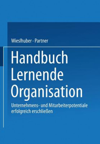 Libro Handbuch Lernende Organisation Norbert Wieselhuber