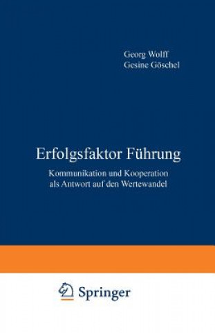 Kniha Erfolgsfaktor Fuhrung G. Göschel