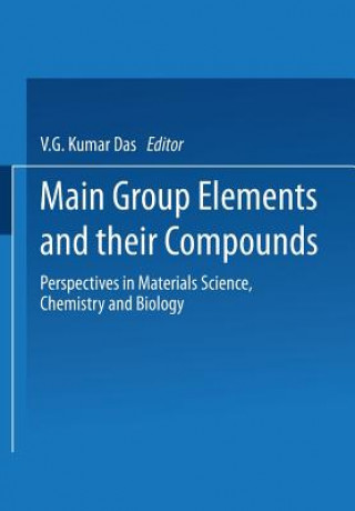 Kniha Main Group Elements and their Compounds Kumar V.G. Das