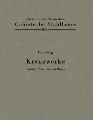 Kniha Kreuzwerke Hellmut Homberg