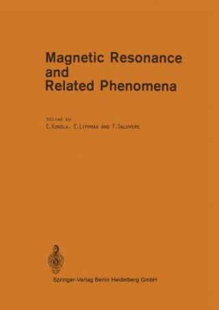 Kniha Magnetic Resonance and Related Phenomena E. Kundla