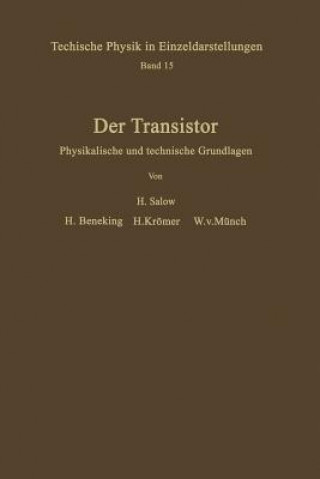 Könyv Der Transistor H. Salow