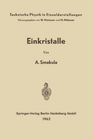 Libro Einkristalle A. Smakula