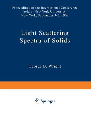 Buch Light Scattering Spectra of Solids George B. Wright