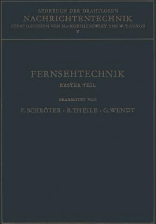 Carte Lehrbuch Der Drahtlosen Nachrichtentechnik Fritz Schröter
