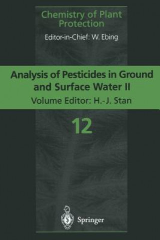 Książka Analysis of Pesticides in Ground and Surface Water II H.J. Stan