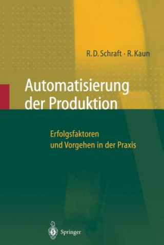 Könyv Automatisierung Der Produktion Alexander Verl