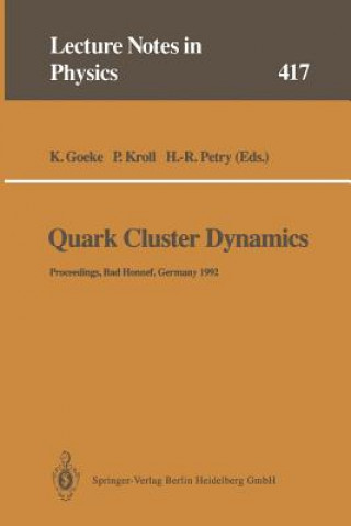 Book Quark Cluster Dynamics Klaus Goeke