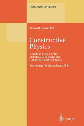 Carte Constructive Physics, 1 Vincent Rivasseau