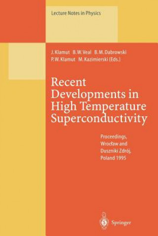 Book Recent Developments in High Temperature Superconductivity, 1 Jan Klamut