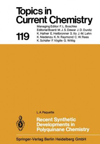 Buch Recent Synthetic Developments in Polyquinane Chemistry L.A. Paquette