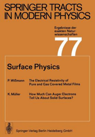 Knjiga Surface Physics P. Wissmann